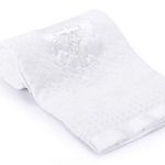 Booulfi Baby Christening Blanket Newborn Unisex Baptism White Baby Blanket Shawl,Embroidered Cross