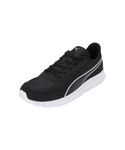 Puma Mens Dazzler Black-White-Silver Sneaker - 8 UK (39178205)