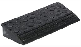 Vestil RCR-23 Heavy Duty Rectangular Rubber Ramp, 9.6875" Length, 23.625" Width, 3.625" Height