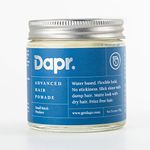 Dapr. Advanced Hair Pomade (100 grams) | Wet or Matte Look | Flexible hold | Water based | Made with Avocado oil & Aloe Vera Gel