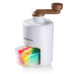 Choxila Shaved Ice Machine Snow Cone Machine - Portable Crusher with Free Cube Trays - BPA Free