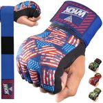 WYOX Gel Boxing Hand Wraps Inner Gloves for Men & Women, 80cm Quick Wrist Straps, Padded Knuckle Protection for Muay Thai Kickboxing, Hand Wraps for Boxing & Martial Arts