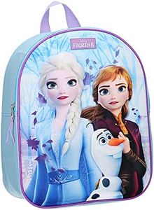 Disney Frozen 2 3D Backpack Bleu 34x28cm