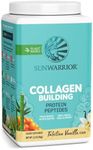 Sunwarrior Collagen Peptides Building Powder | Vegan Collagen for Women Plant-Based Protein Powder | Hyaluronic Acid, Biotin, Silica, Vitamin C for Hair Skin & Nails | 40 Servings, Vanilla Flavored