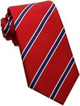 Luckyvestir Men's 3.15" Stripe Ties Classic Check Business Necktie for Husband Father Valentine's day Father's Day Gift