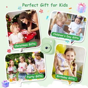Hangrui Kids Instant Print Camera – Green