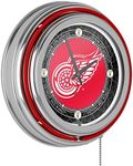 Vintage Detroit Redwings® Neon Cloc