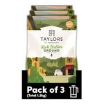 Taylors of Harrogate Rich Italian Ground Coffee, 400 g (Pack of 3 - Total 1.2 kg)