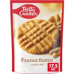 Betty Crocker Cookie Mix, Peanut Butter, 17.5 oz