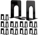 Jekkis 20pcs Book Ends Metal Booken