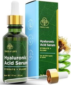 Tree of Life - Hyaluronic Acid Serum - Hydrating Face Oil for Dry and Sensitive Skin with Vitamin E for Soft, Smooth Skin - 30 ml