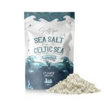 Celtic Salt Coarse 1lb - 100% Natural and Unrefined - Hand-Harvest Mineral Sea Salt (1lb Coarse)