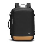 Pacsafe Go Anti Theft 34l Carry-on Backpack, Jet Black, One Size, Pacsafe Go Anti Theft 34l Carry-on Backpack