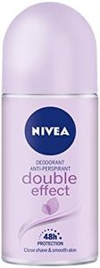 Nivea - Deodorante roll-on da donna "Double Effect", anti-perspirante, confezione da 6 pezzi (6 pezzo da 50 ml l’uno)