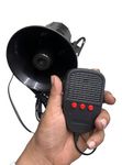 Arhaan Art Modification Mic Siren Speaker,12Volt Sound Car bike Siren Vehicle Horn with Ploice siren Speaker (Small Remote Siren)