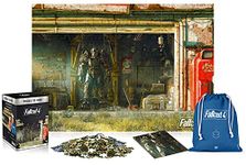 Fallout 4 Garage | 1000 Piece Puzzle | Poster and Bag Included | 68 x 48 | Adults and Children from 14 Years | Perfect for a Christmas or Birthday Gift | Video Game | Premium Decoration