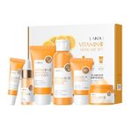 Vitamin C Skin Care Sets&Kits,Beauty Gift Sets for Teenage Girls,Skincare Set Routine With Hyaluronic Acid&Vitamin C-Facial Kits for Women,Deep Hydrating Anti- Aging (One Size, Vitamin C-SetD-6pcs)