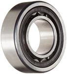 FAG NJ2207E-TVP2-C3 Cylindrical Roller Bearing, Single Row, Straight Bore, Removable Inner Ring, Flanged, High Capacity, Polyamide/Nylon Cage, C3 Clearance, Metric, 35mm ID, 72mm OD, 23mm Width