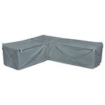 Classic Accessories 56-327-011001-EC, Grey Storigami Left-Facing Sectional Sofa Cover