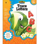 Carson Dellosa Trace Letters Handwriting Workbook for Kids Ages 3+, Preschool & Kindergarten Handwriting Practice, Letter Tracing & Sound Recognition Skills (Big Skills for Little Hands®)