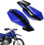 AnXin Dirt Bike Handguard ATV Hand Guards 7/8" 22mm 11/8" 28mm For YZ125 YZ250 YZ250F YZ450F YZF 350 450 YFM 350 Raptor 660 700 WR250F ATV Motocross Enduro Blu