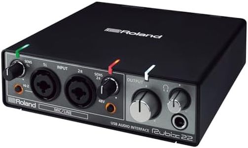 Roland Rubix 22 Audio/MIDI USB Interface 2-in/2-out
