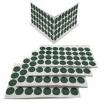 320PCS 21700 Lithium Battery Insulator Ring Self Adhesive Hollow Paper Pad Electrical Insulating Adhesive Paper Green