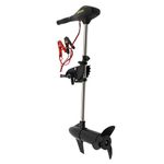 Thrust Electric Trolling Motor 58lbs 12V 612W Motor Electric Trolling Motor with F5-R3 Gears, 1700R/min, Real-Time Power Display and 3-Leaf Propeller for Fishing Boats/Dinghies/Inflatable Boats