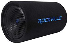 Rockville RTB12A 12" 600w Powered Subwoofer Bass Tube + Bass Remote