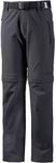 CMP Boys' Zip off pants with dry function, Antracite, 152