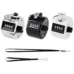 3 Pack Hand Tally Counter 4 Digit M