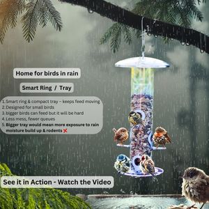 Provide Heavy Duty Bird Feeder – Durable Outdoor Hanging Feeder
