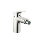 hansgrohe 71200821 Logis 6-inch Tall 1 Bidet Faucet in Brushed Nickel