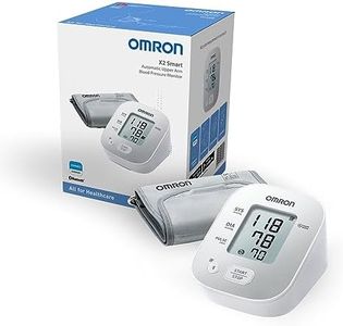 OMRON Misuratore Di Pressione Arteriosa Da Braccio Digitale Omron x2 Smart, Misuratore Di Pressione Arteriosa Domiciliare Bluetooth Compatibile Con L’App Per Smartphone, Clinicamente Validato