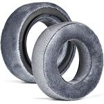 defean Replacement Ear Pads Cover Cushions Compatible with Beyerdynamic DT700 Prox DT900 Prox Headphone,Not fit DT770, DT880, DT990 (Grey Velour)