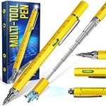 Gifts for Men Multi Tool Pen: Secret Santa Gifts for Men Dad Grandad Gift, Mens Gifts for Christmas Presents Mens Stocking Filler Gifts, Tools Gadgets for Men, Gifts for Men Him who Have Everything