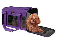 X-ZONE PET Airline Approved Soft-Sided Pet Travel Carrier for Dogs and Cats