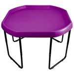 simpa Children's Large 100cm Plastic Sand & Water Pit Toys Mixing Play Tray PURPLE with Height Adjustable Stand.