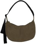 BAGGU Medium Nylon Crescent Bag, Seaweed