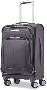 Samsonite Solyte DLX Expandable Softside Luggage with Spinner Wheels, Mineral Grey (Gray) - 123567-1560