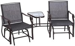 Outsunny Outdoor Glider Chairs with