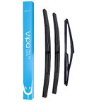 Vipa Wiper Blade Set fits: NISSAN QASHQAI SUV Nov 2013 to Jun 2021