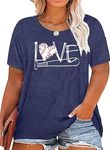 Baseball Tee For Women Plus