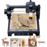 S1 3.5W (3500mW) Laser Engraver and Cutter Machine for Wood, Acrylic, Leather, Plastic 130x130mm Compact Engraving Area, DIY Crafts & Art Projects, Precision Mini Engraving Framework Design(Dark Blue)