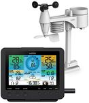 Youshiko YC9470 Weather Station, Professional 7-in-1 Wireless Sensor (Official 2025 UK Version) WIFI Internet Wunderground WeatherCloud, UV SUNBURN/light intensity