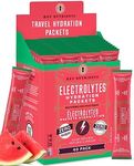 Key Nutrients Pack of 40 Electrolytes No Sugar - Electrolyte Powder Packets - Electrolyte Powder - Hydratation Mix - Hydration Powder Lemonade Electrolyte Drink Mix - No Calories, Gluten Free Electrolytes Powder - Keto Friendly, Non GMO, Made in USA
