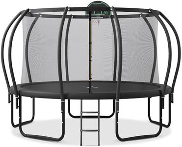 Merax 14FT Outdoor Trampoline with Basketball Hoop