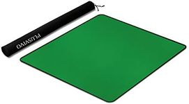 Mahjong Mat - Plusvivo Anti Slip and Noise Reduction Table Cover for Mahjong Paigow Poker Dominos 32.6" x 32.6"(83cm x 83cm) Green