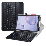 Bige for Galaxy Tab A 8.4 2020 Keyboard Case,PU Leather Cover with Romovable Keyboard for Samsung Galaxy Tab A 8.4 2020 Model SM-T307 (Verizon/T-Mobile/Sprint/AT&T) Tablet,Black