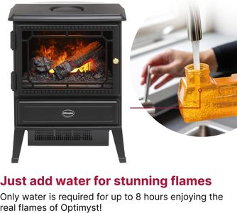 Dimplex Gosford Optimyst Electric Stove – Realistic Flame Effect Heater